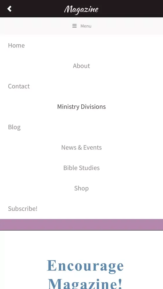 Capturas de pantalla de My Journey of Faith Ministries
