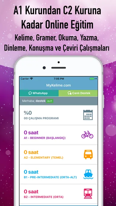 Temel İngilizce (MyKelime)應用截圖