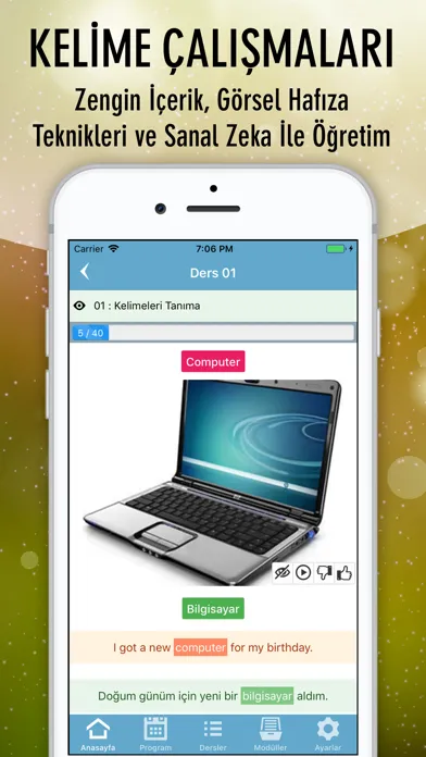 Temel İngilizce (MyKelime)應用截圖
