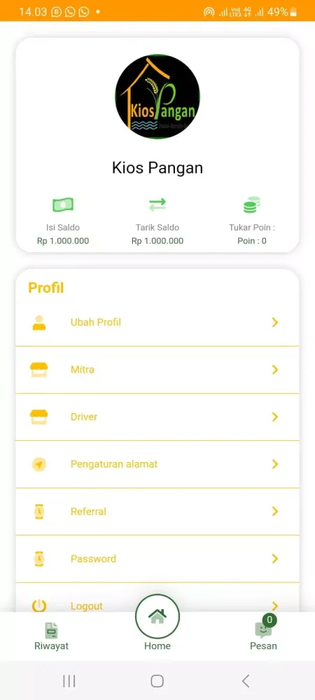 Kios Pangan سکرین شاٹس