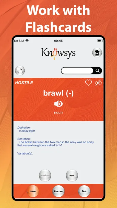 Vocabulary Games by Knowsys 스크린샷