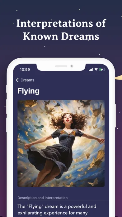 Capturas de pantalla de Dream Interpretation & Journal