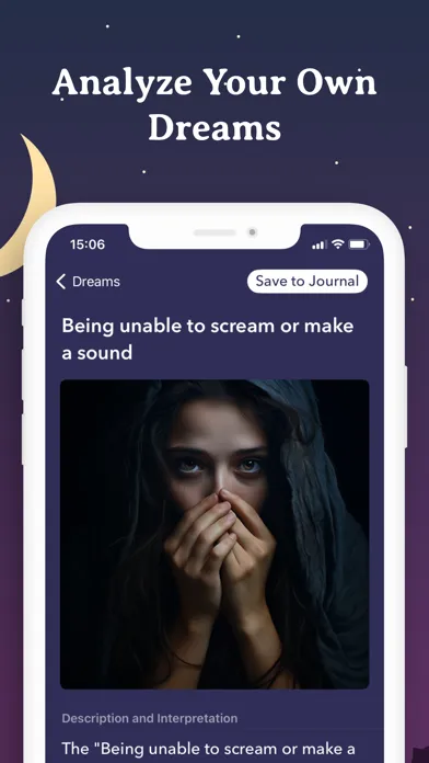 Capturas de pantalla de Dream Interpretation & Journal