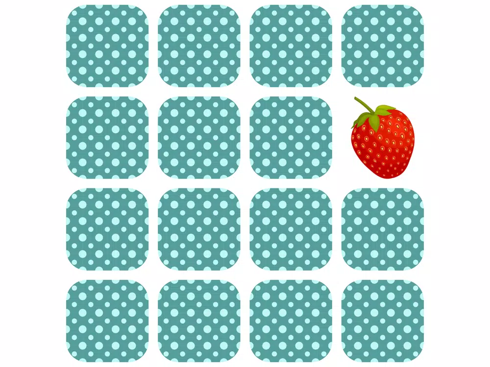 Fruits Pair Simple Memo iPad  스크린샷