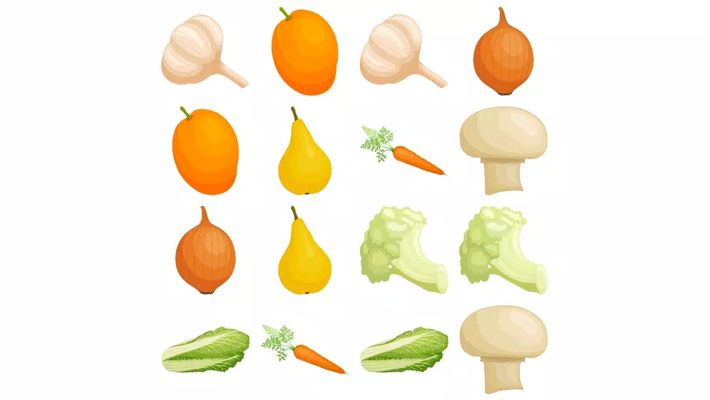 Fruits Pair Simple Memo 스크린샷