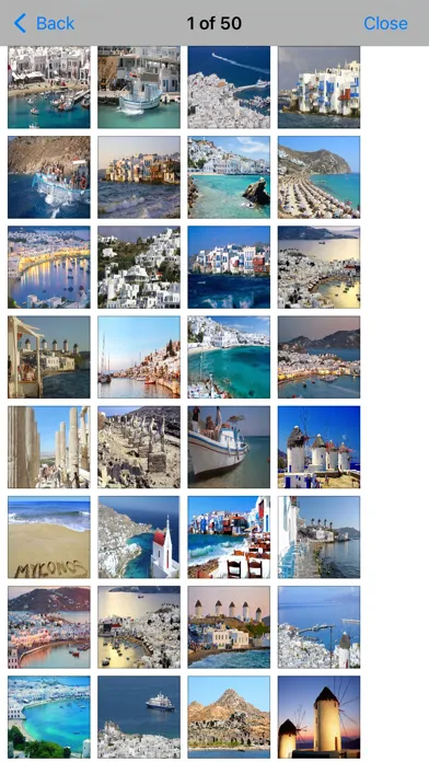 Tangkapan layar Mykonos - Island Guide