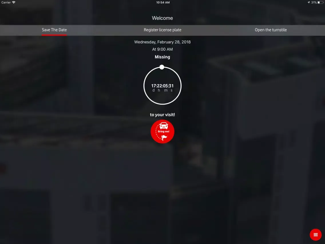 Tangkapan layar RedLink iPad 