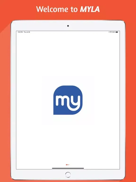 Capturas de tela do Myla Service Provider iPad 