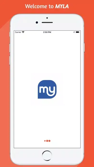 Capturas de tela do Myla Service Provider