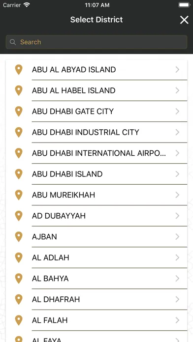 Captures d'écran de MyLand Abu Dhabi