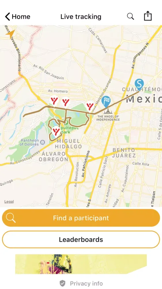 Medio Maratón CDMX BBVA 2019 স্ক্রিনশট