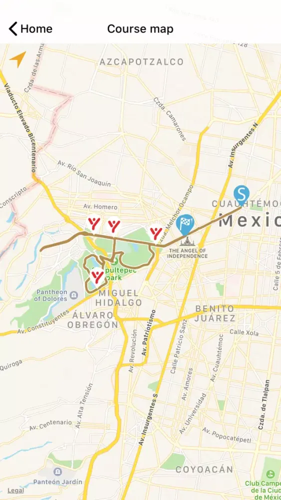 Medio Maratón CDMX BBVA 2019 স্ক্রিনশট