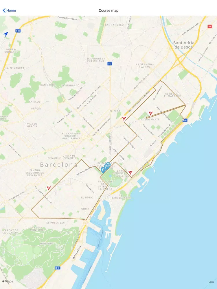 eDreams Mitja Marató Barcelona iPad  Ekran Görüntüleri