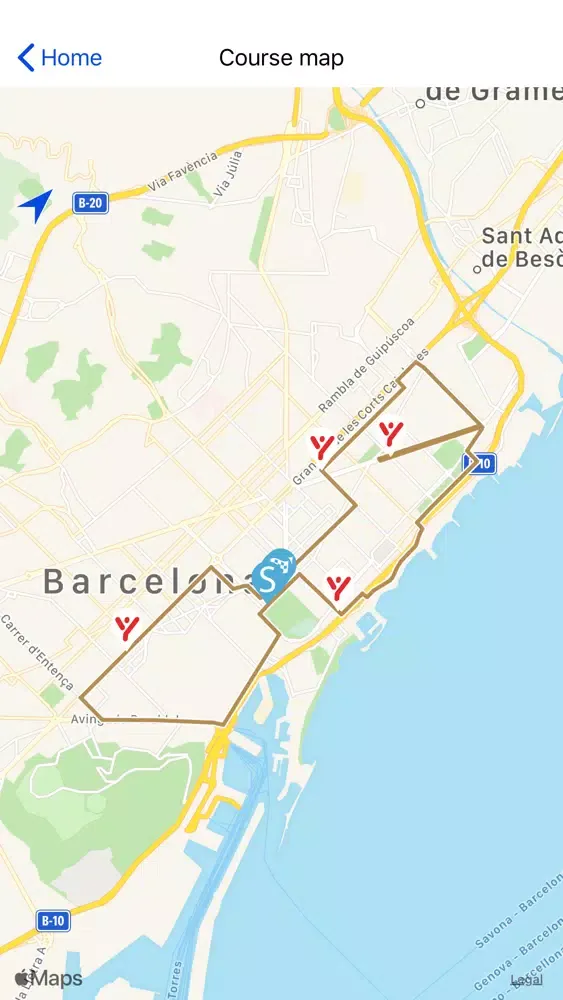 eDreams Mitja Marató Barcelona Ekran Görüntüleri