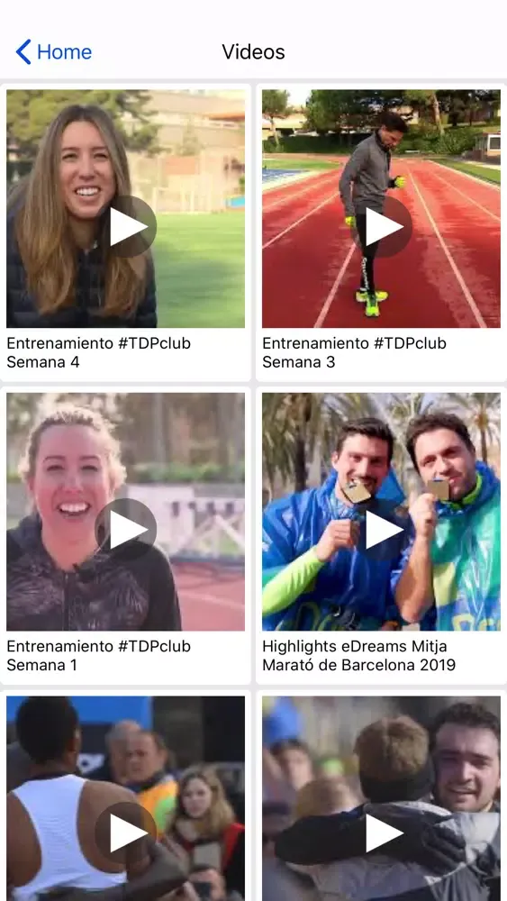 eDreams Mitja Marató Barcelona Ekran Görüntüleri