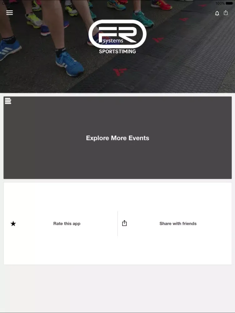 تصاویر FR Systems Events App iPad 