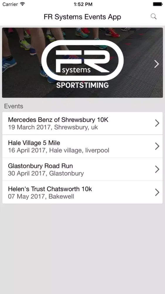 تصاویر FR Systems Events App
