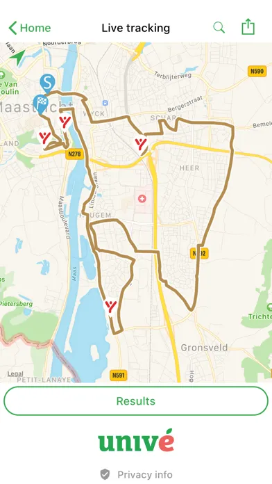 Ảnh chụp màn hình của Univé Maastrichts Mooiste