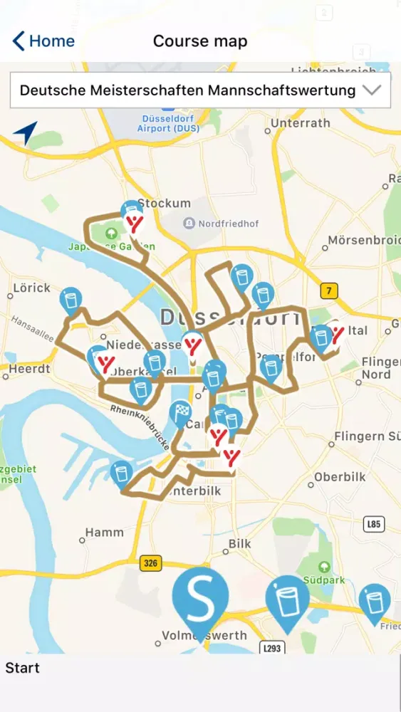 Capturas de pantalla de METRO Marathon Düsseldorf