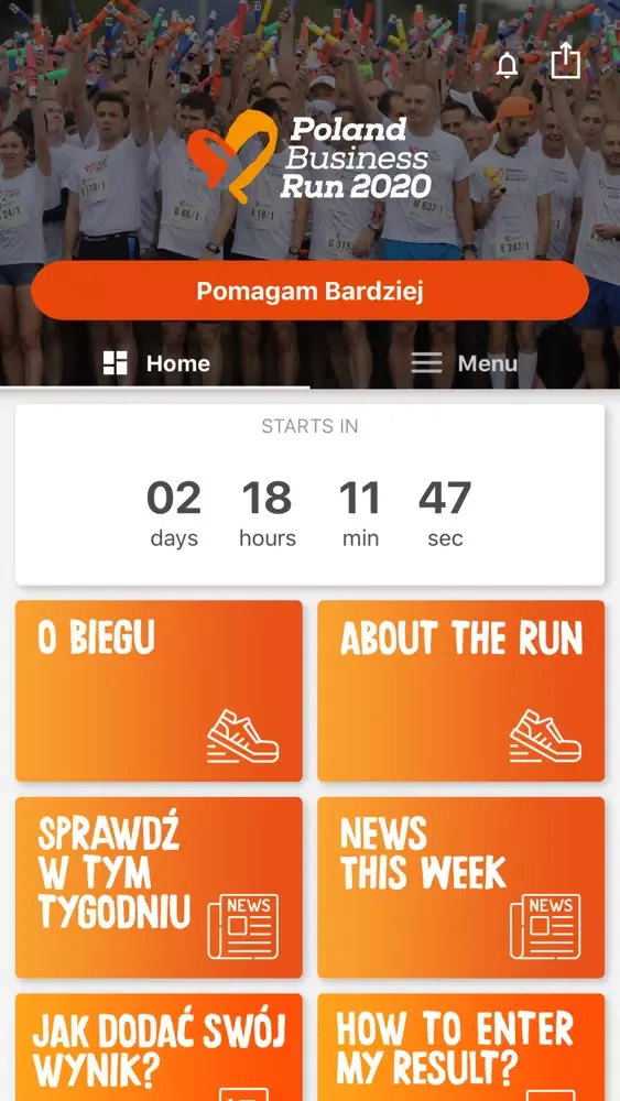 Скриншоты Poland Business Run