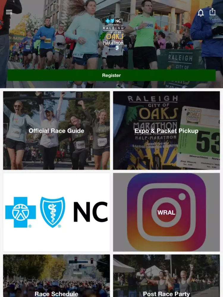 City of Oaks Marathon iPad 应用截图