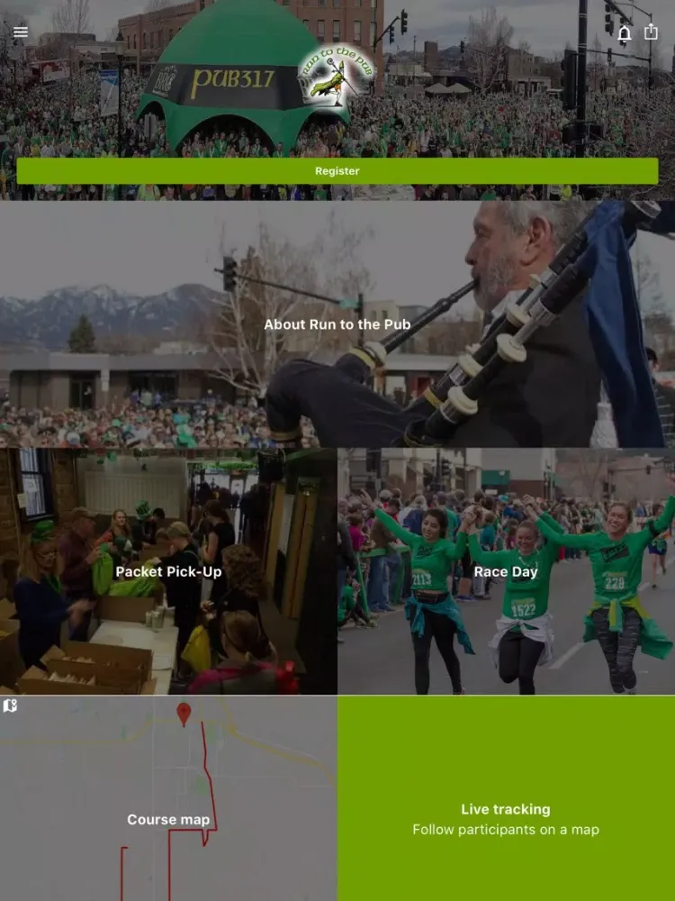 Capturas de pantalla de Run To The Pub iPad 