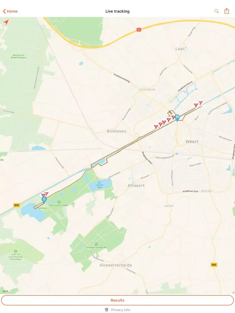 Stadstriathlon Weert iPad  স্ক্রিনশট