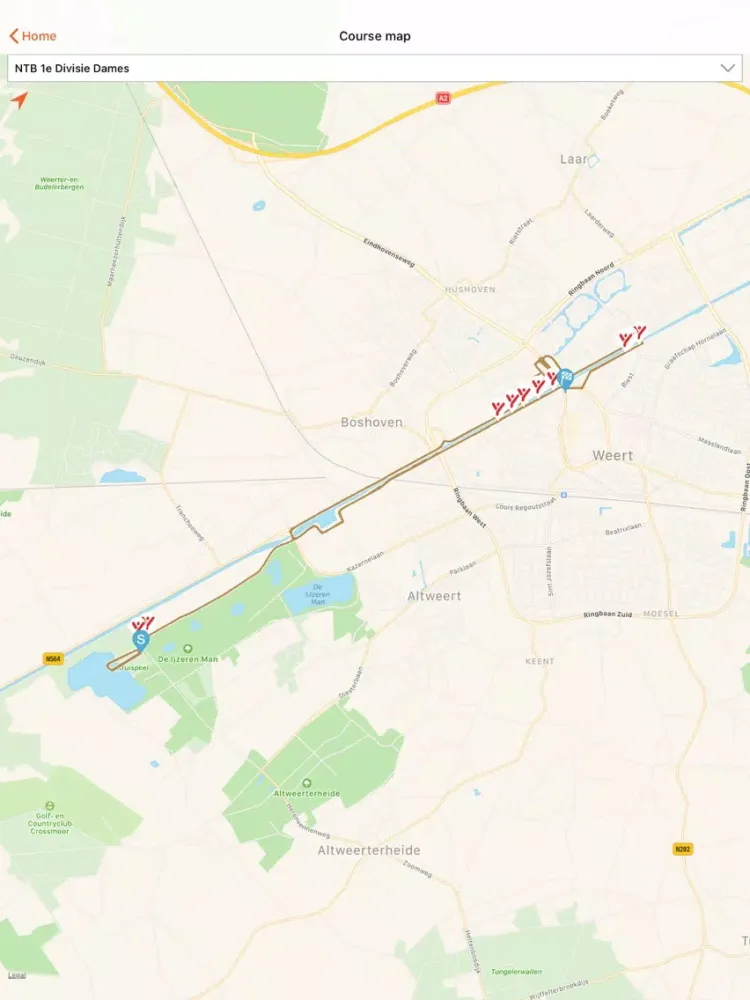 Stadstriathlon Weert iPad  স্ক্রিনশট