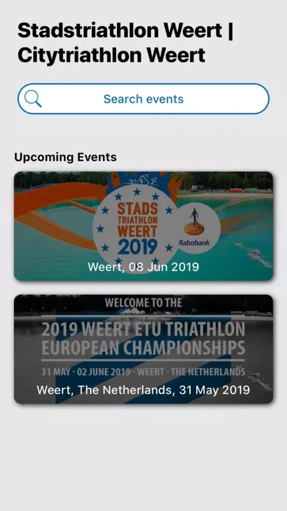 Stadstriathlon Weert স্ক্রিনশট