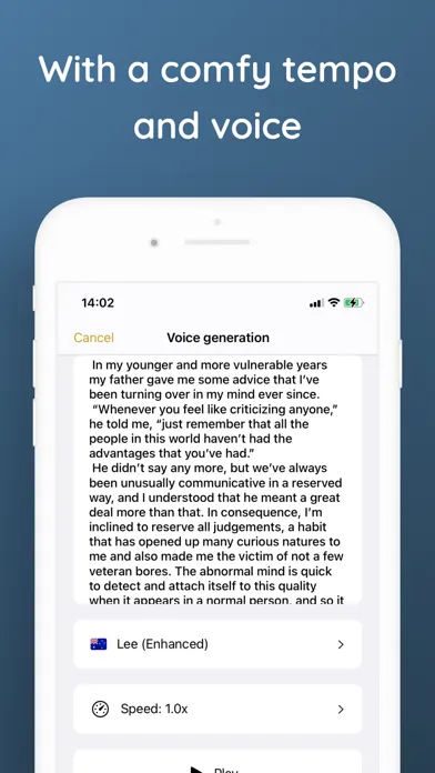 Скриншоты Narrator: Audiobook Maker