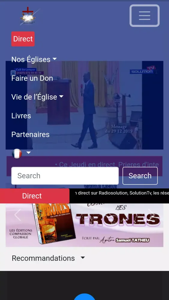 SAMUEL TATHEU MINISTRIES Screenshots