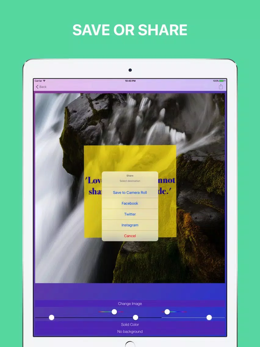 Quotation iPad  স্ক্রিনশট