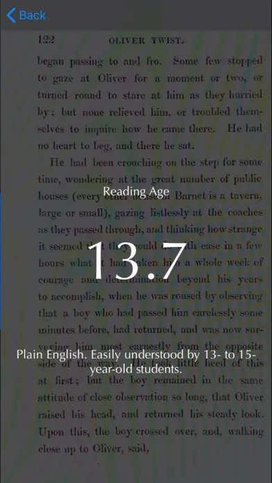 Text Reading Age Checker應用截圖