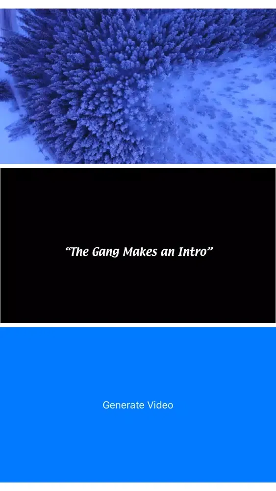 Screenshot di The Gang Make an Intro