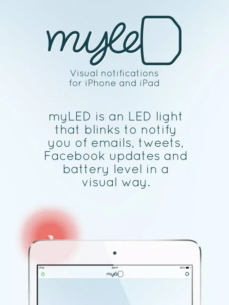 تصاویر myLED App iPad 