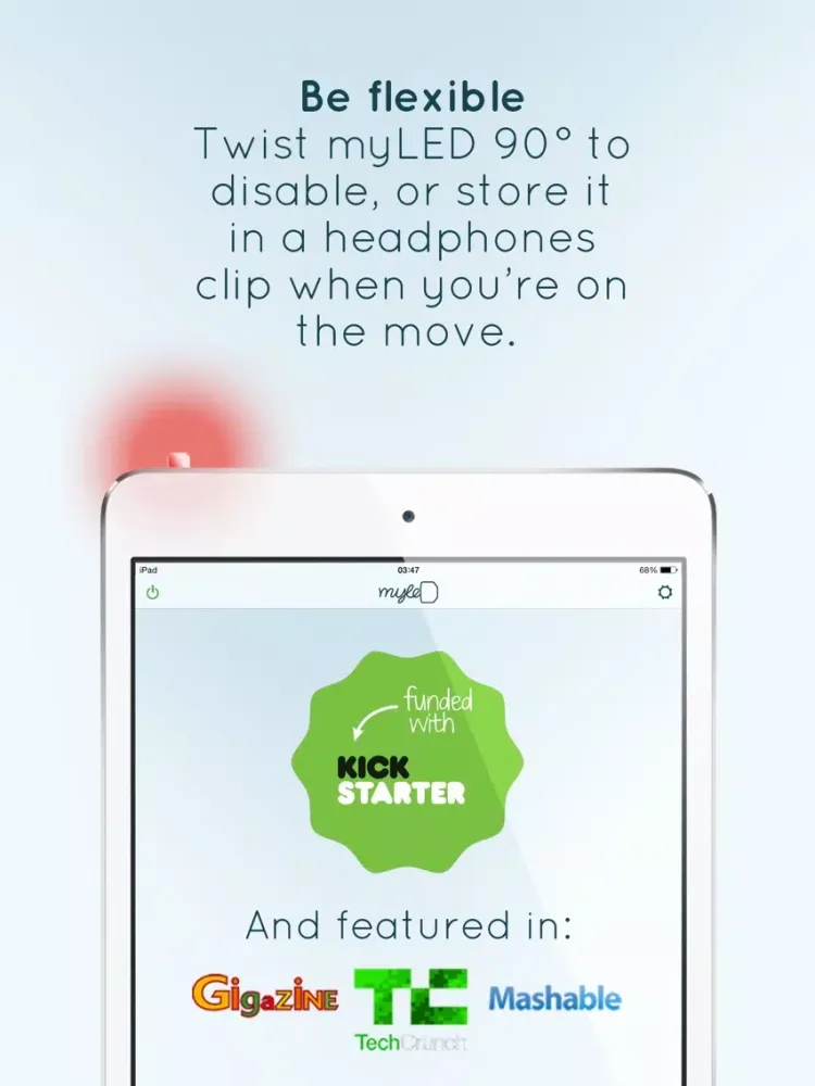 تصاویر myLED App iPad 