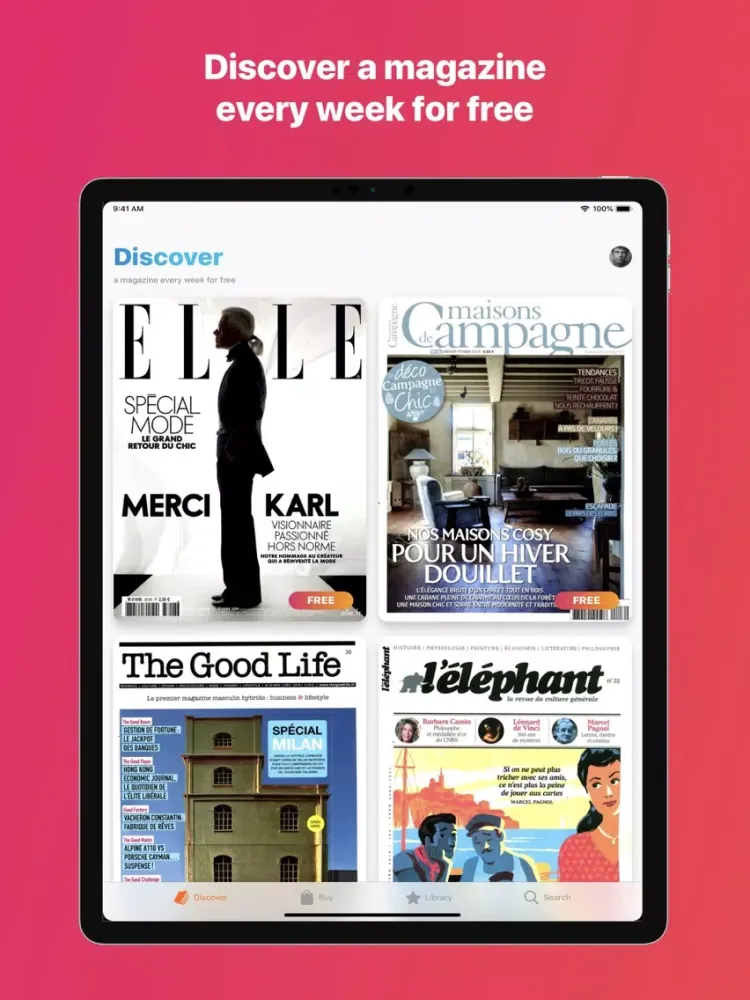 MyViapresse iPad  Screenshots