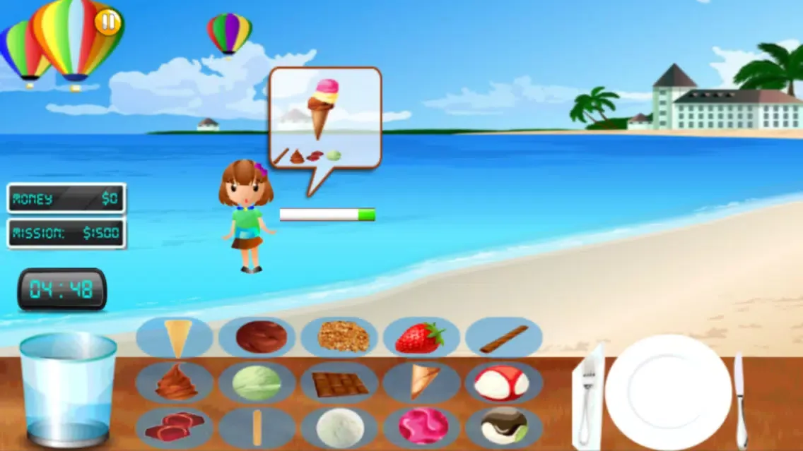 Capturas de pantalla de Ice Cream Maker Beach
