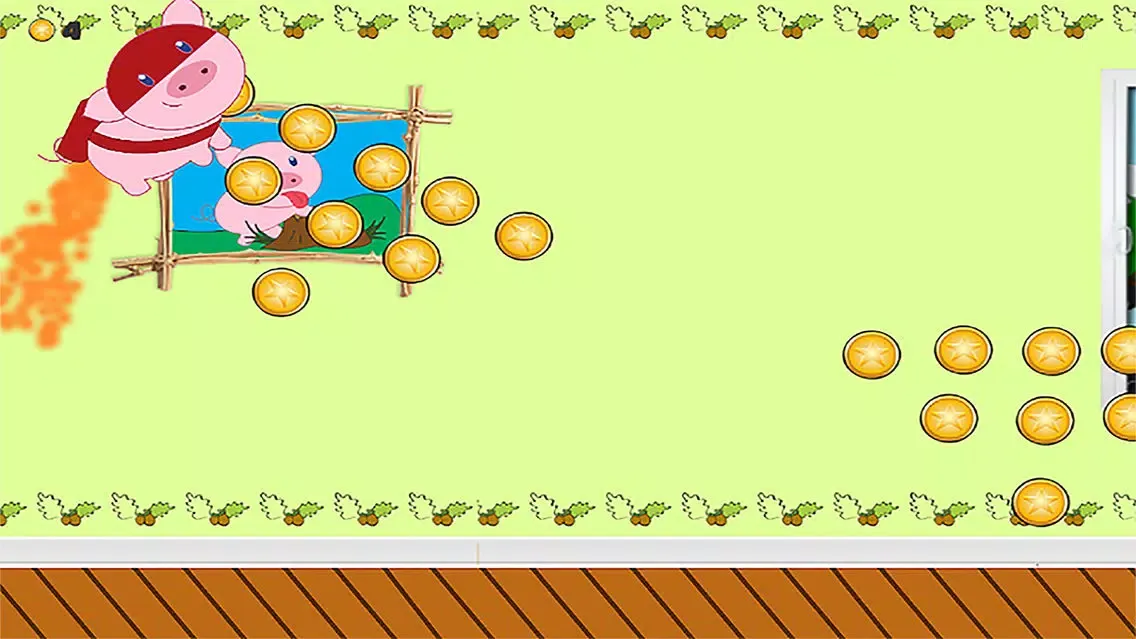 Capturas de tela do Rocket Pig Jetpack
