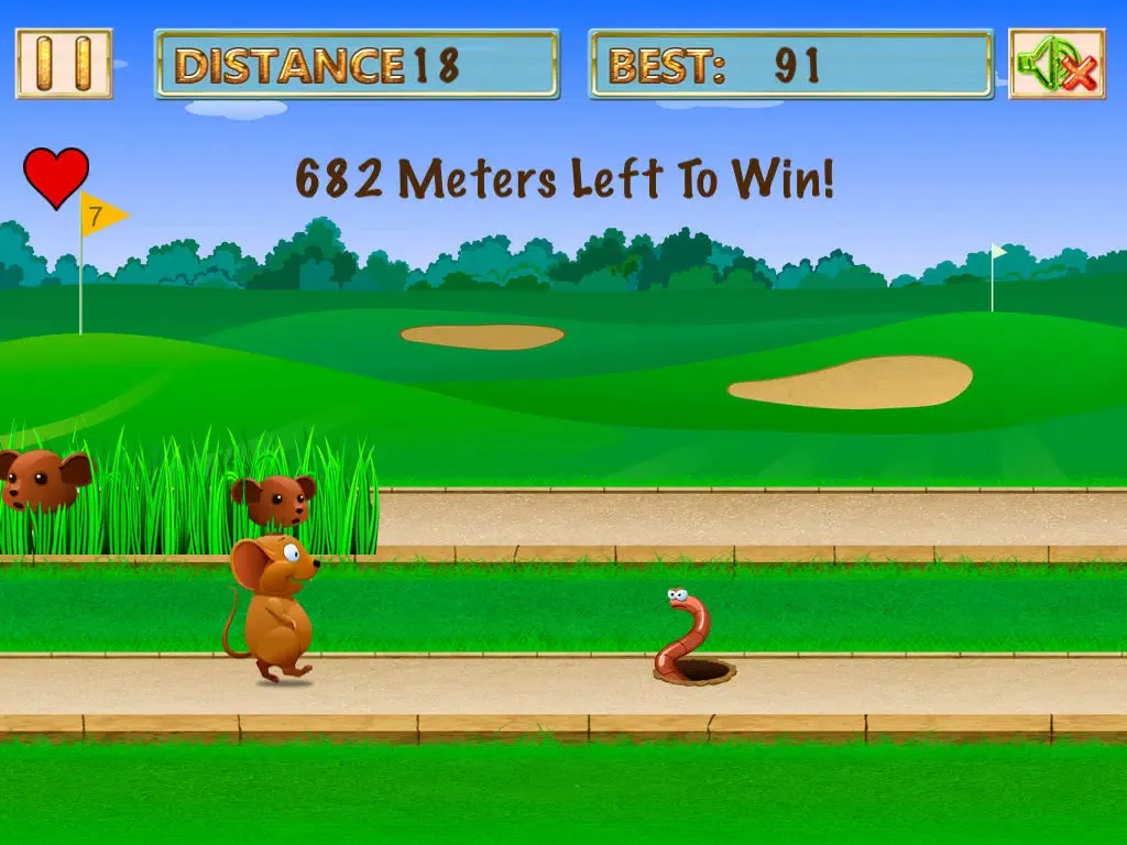 Silly Mouse Race iPad  Screenshots