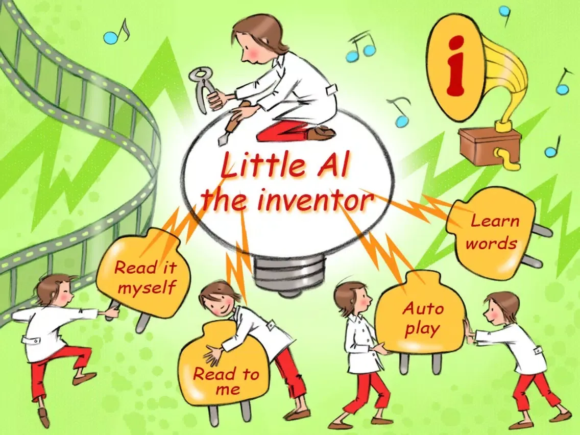 Скриншоты Thomas Edison: Little Al, the Inventor - Free iPad 