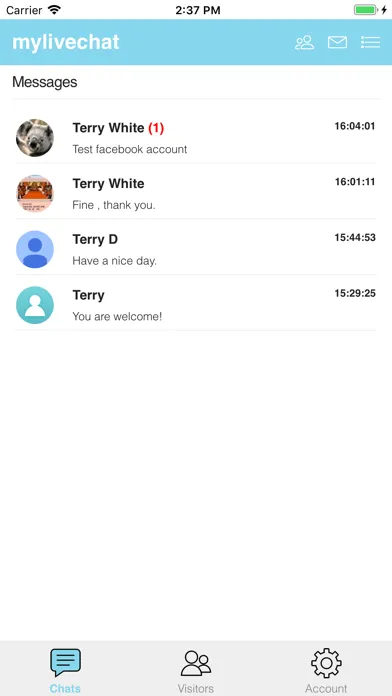 mylivechat Screenshots