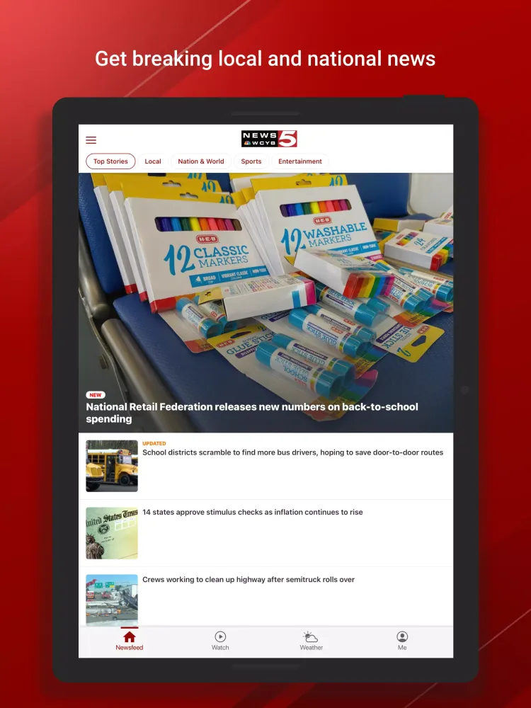 تصاویر News 5 WCYB.com Mobile