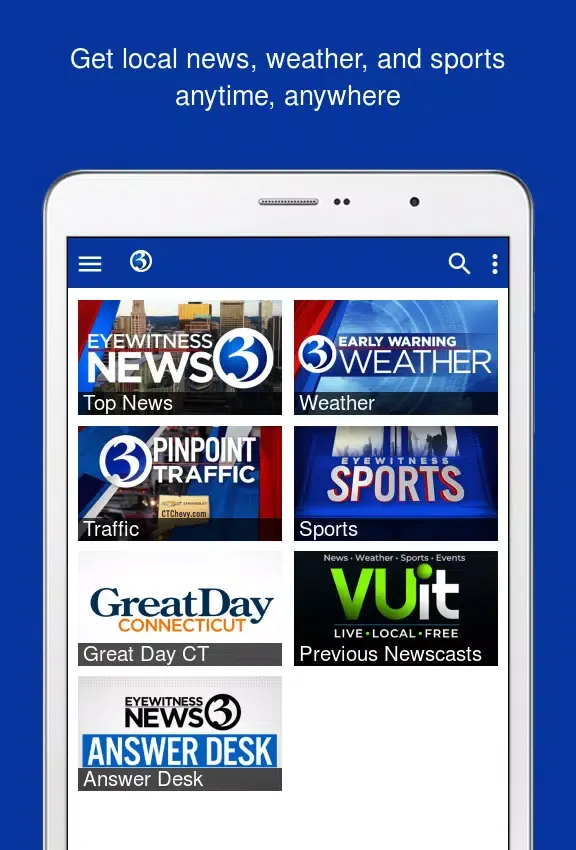 WFSB سکرین شاٹس