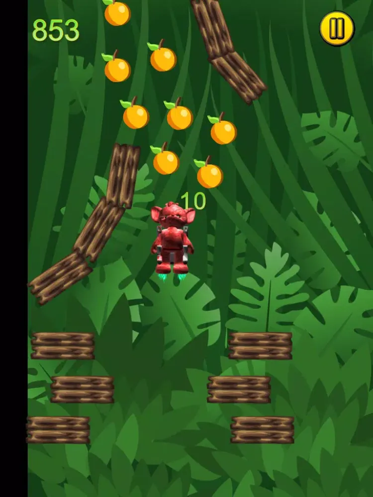 Jungle Jetpack Mouse Mania - Flying Fruit Tree Maze Ride Free iPad 應用截圖