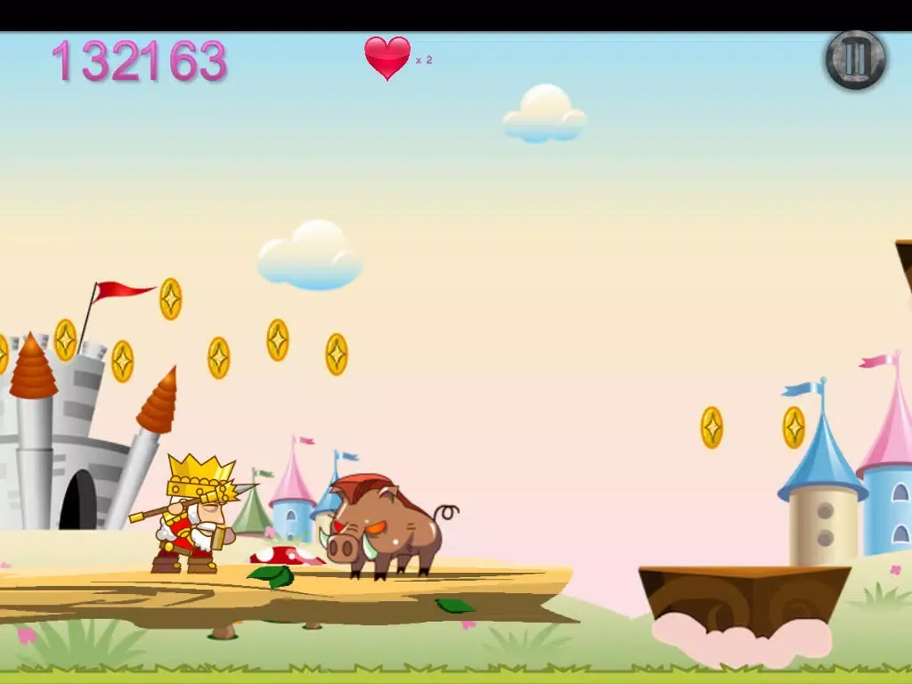 Tangkapan skrin King Castle Rush Quest - Kingdom Fighting Princess Free iPad 
