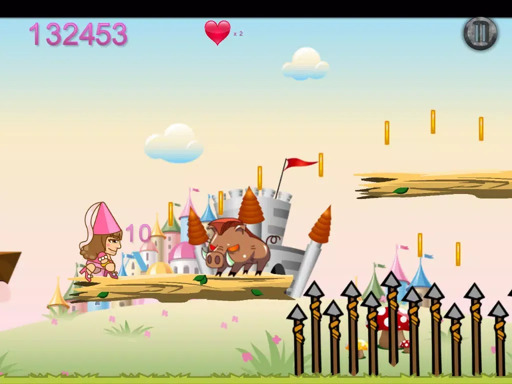 Tangkapan skrin King Castle Rush Quest - Kingdom Fighting Princess Free iPad 