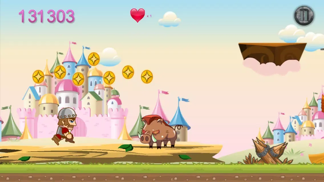 Tangkapan skrin King Castle Rush Quest - Kingdom Fighting Princess Free