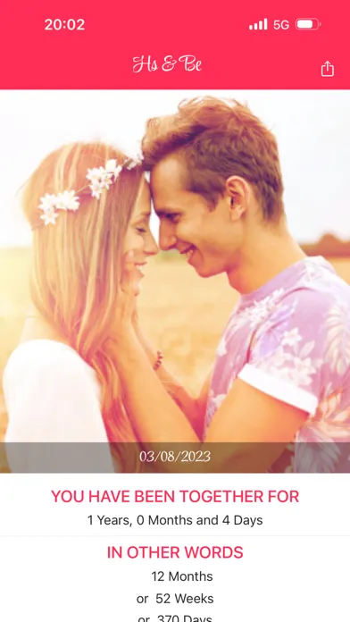 Zrzuty ekranu My Love・Relationship Tracker