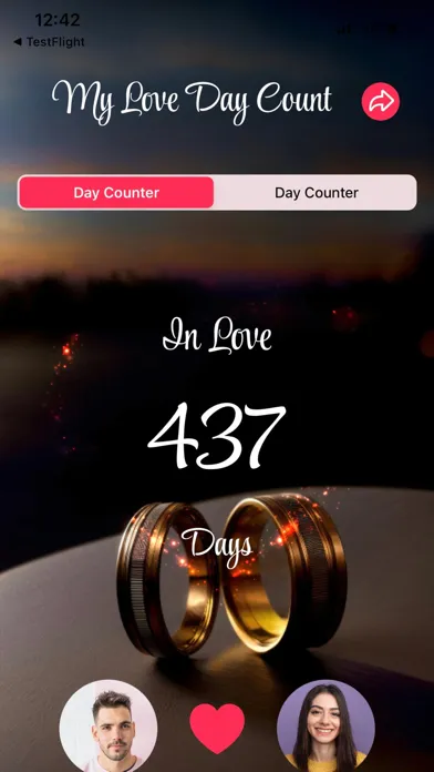 Zrzuty ekranu My Love・Relationship Tracker